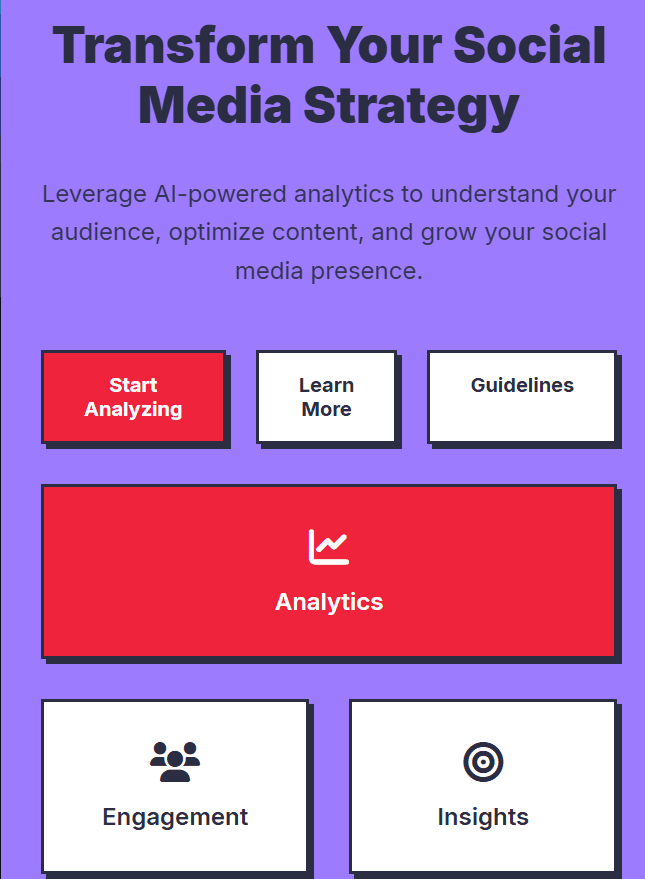 Social Media Analytics Chatbot